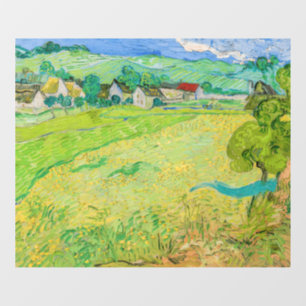 Autocollant Pour Fenêtre Vincent van Gogh - Vue de Vessenots près d'Auvers