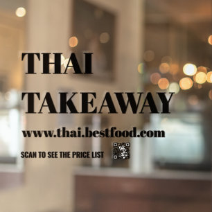 Autocollant Pour Fenêtre Vinyles transparents pour fenêtre de plats à empor