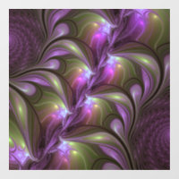 Violet Abstrait violet violet kaki fractal
