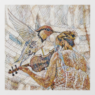 Autocollant Pour Fenêtre violon