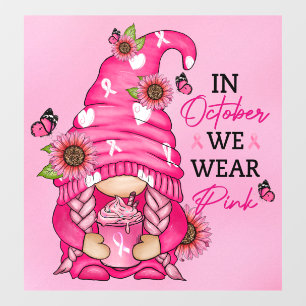 Autocollant Pour Fenêtre Vitrage de la fenêtre du cancer du sein