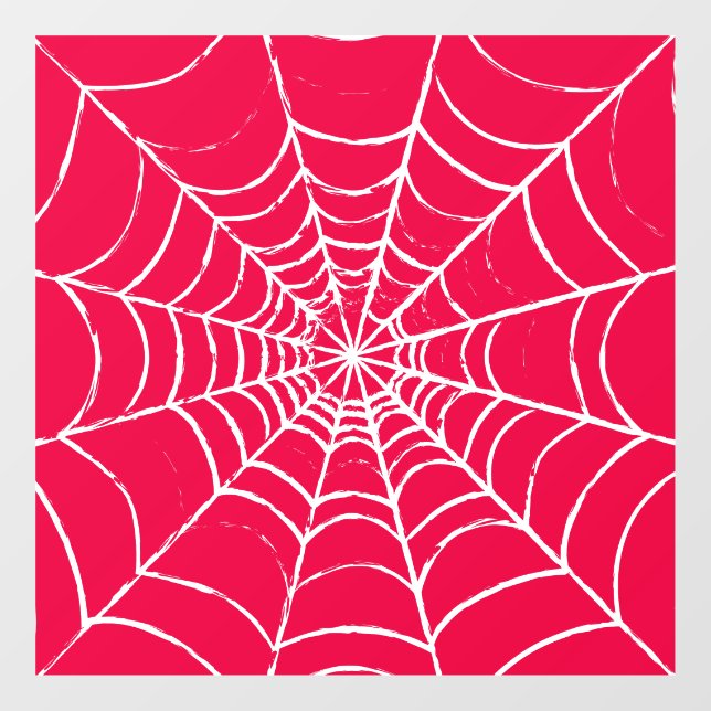 Autocollant Pour Fenêtre Web rose (Feuille)