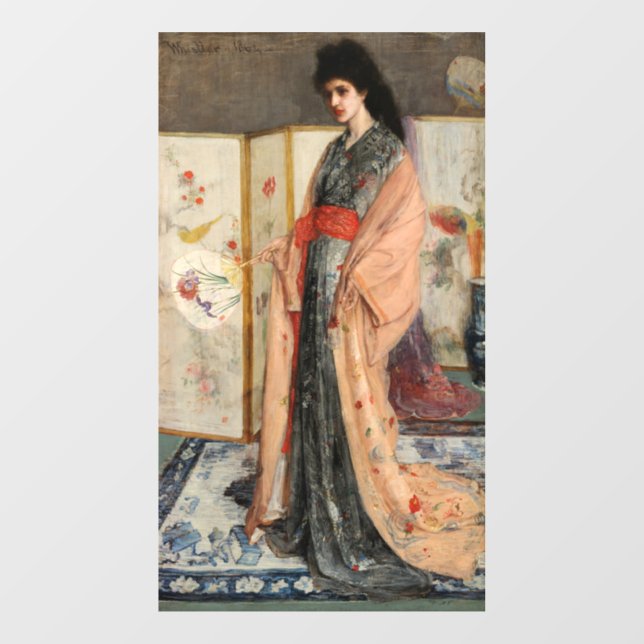 Autocollant Pour Fenêtre Whistler - La princesse du pays de la porcelaine (Feuille)
