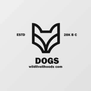 Autocollant Pour Fenêtre Wildmoyens de subsistance.com Wolf Decal