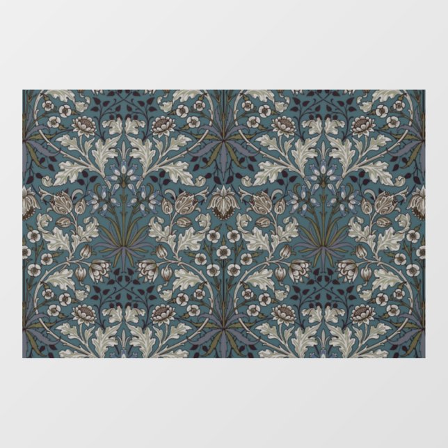 Autocollant Pour Fenêtre William Morris "Hyacinthe" 1 (Feuille)