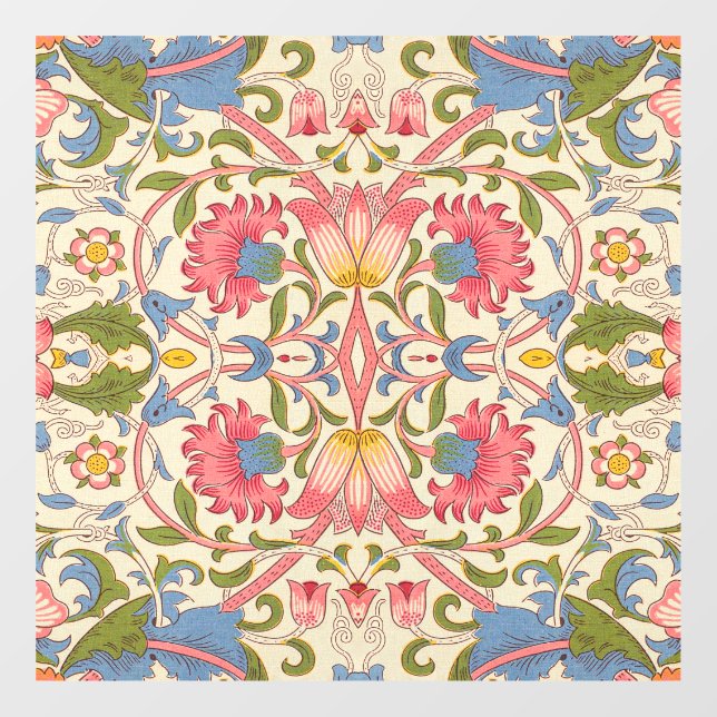 Autocollant Pour Fenêtre William Morris Lodden Spring Wallpaper Art (Feuille)