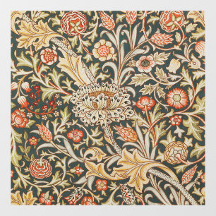 Autocollant Pour Fenêtre William Morris Trent Garden Flower Classic Botanic