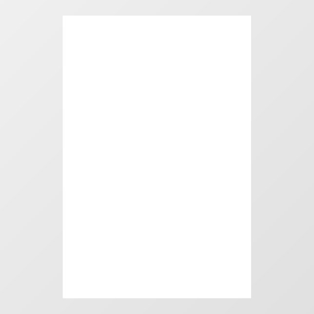 Autocollant Pour Fenêtre Window Cling (Feuille)