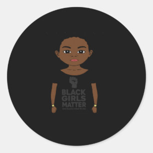 Autocollant pour filles noires