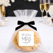 Autocollant pour la future Mme enterrement de vie 