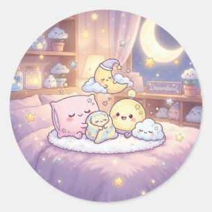 Autocollant pour la nurserie de bébé Dreamland Moo