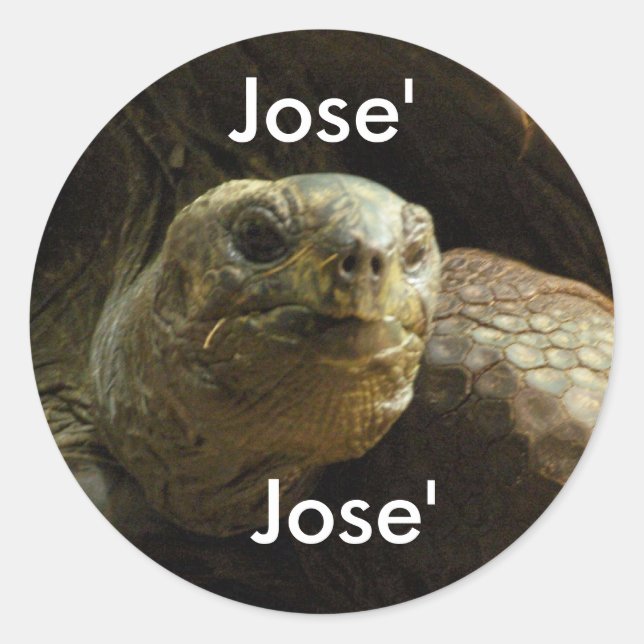 autocollant pour le nom :, Jose' (Devant)