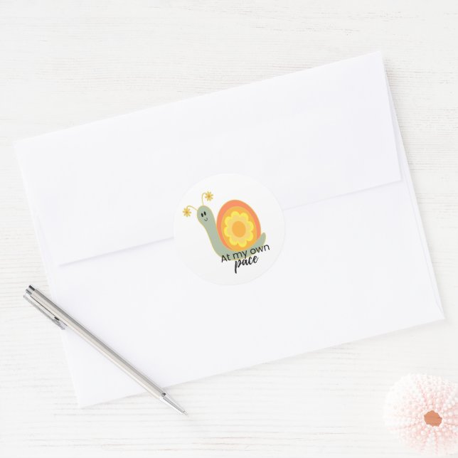 Autocollant pour ordinateur portable Fleur Enfant  (Enveloppe)