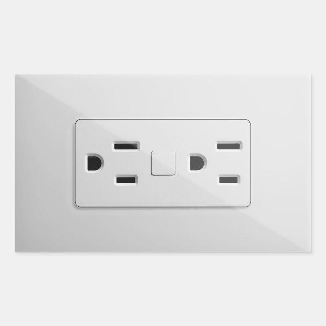 Autocollant pour Prise Électrique Blagueur Poisson (Devant)