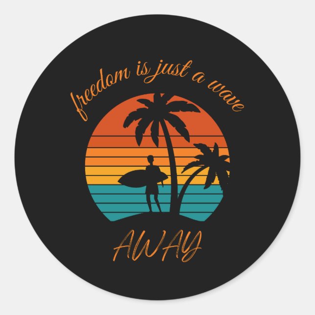 autocollant pour surf (Devant)