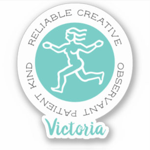 Autocollant pour virus