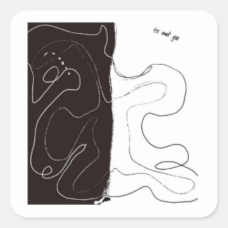 Autocollant pour vous rencontrer