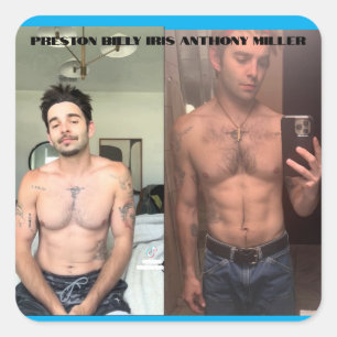 Autocollant Preston Billy Iris Anthony Miller