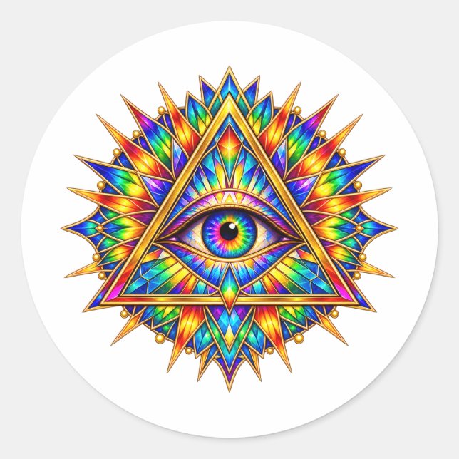 Autocollant Prismatic Dawn Eye (Devant)