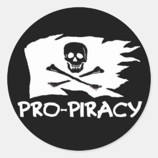 Autocollant "Pro Pirate"
