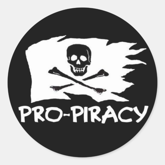 Autocollant "Pro Pirate" (Devant)