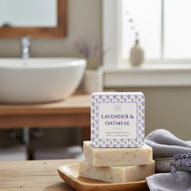 Autocollant professionnel personnalisé pour savon  (Créateur téléchargé)