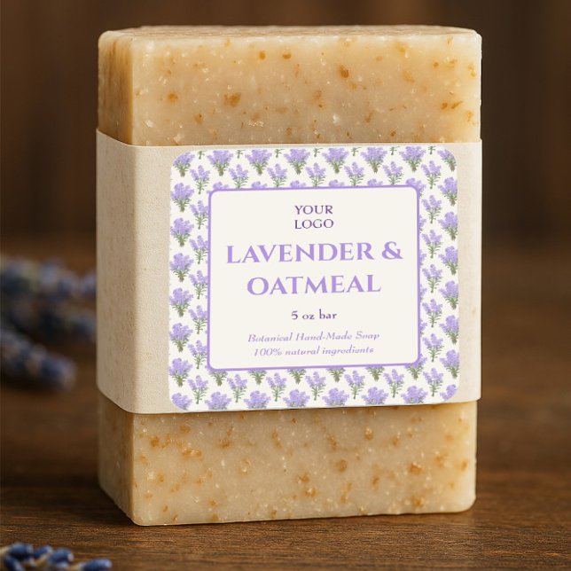 Autocollant professionnel personnalisé pour savon  (Créateur téléchargé)