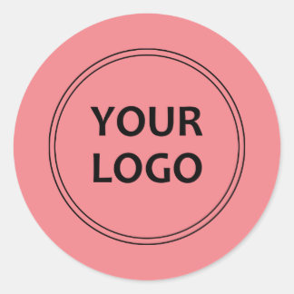 Autocollant professionnel personnalisé simple