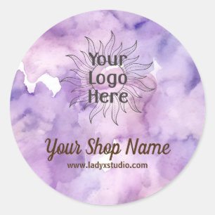Autocollant professionnel Purple Lavender