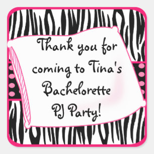 Autocollant Pyjama Party Pinks