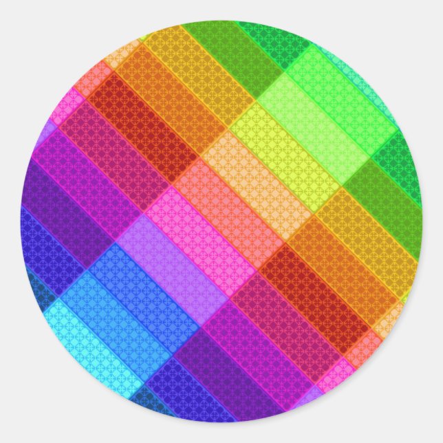 Autocollant Rainbow pride (Devant)