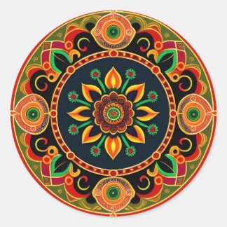 Autocollant Rangoli Design