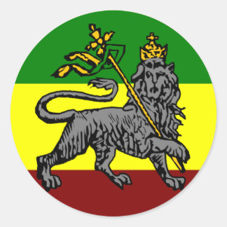 Autocollant Rasta Lion