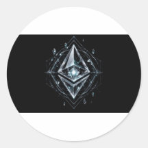 Autocollant Relique de Cristal Ethereum