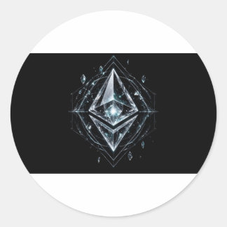 Autocollant Relique de Cristal Ethereum