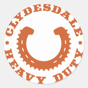 Autocollant "résistant" de Clydesdale MTB