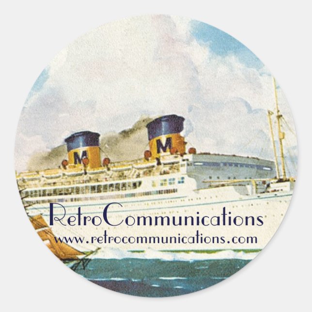 autocollant rétro promo - liner (Devant)