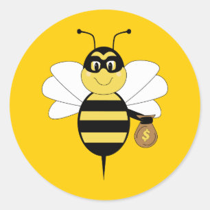 Autocollant RobBee Bumble Bee