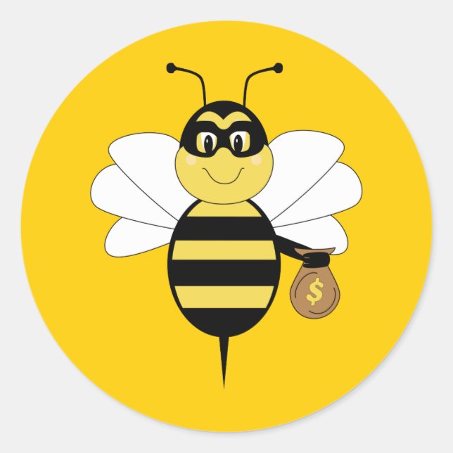 Autocollant RobBee Bumble Bee (Devant)