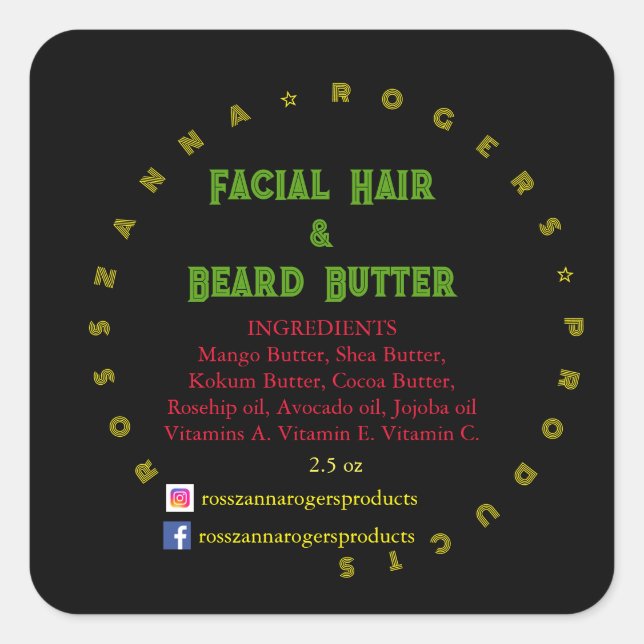 Autocollant rond (Devant)