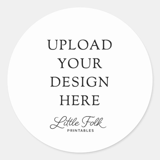 Autocollant rond 3" (Devant)