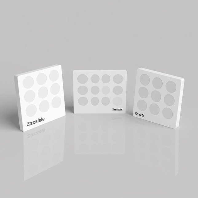 Autocollant rond à motif blanc de luxe (Stick your style on everything. #CustomStickers #PersonalizedLabels)