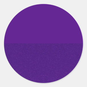 Autocollant Rond Bruit Violet Personnalisé