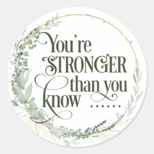 Autocollant rond Christian/   BibleClassic