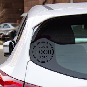 Autocollant Rond de Logo d'Entreprise Personnalisé