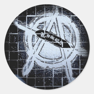 Autocollant rond de pare-chocs/fenêtre de Balance