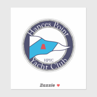 Autocollant rond de vinyle de logo de HPYC