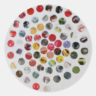 autocollant rond d'événement