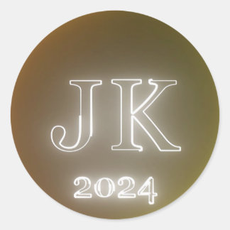 Autocollant rond JK 2024