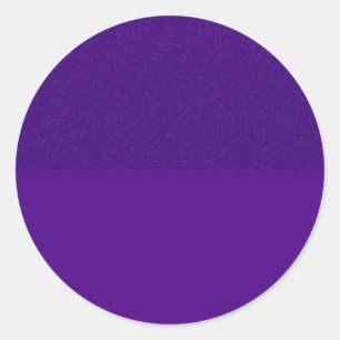 Autocollant Rond Personnalisé Bruit Violet
